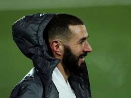 Karim Benzema busca recuperação de problema no músculo adutor esquerdo. EFE / Emilio Naranjo/Arquivo