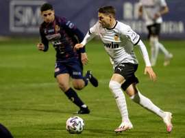 El Valencia visita al Alcorcón en Copa. EFE