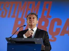 Joan Laporta est le nouveau président du FC Barcelone. EFE