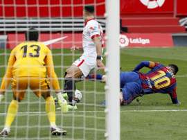 Sevilla e Barcelona têm novo reencontro nesta quarta-feira. EFE/Jose Manuel Vidal