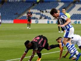 Real Sociedad y Real Madrid se enfrentaron en el primer partido de Liga. EFE