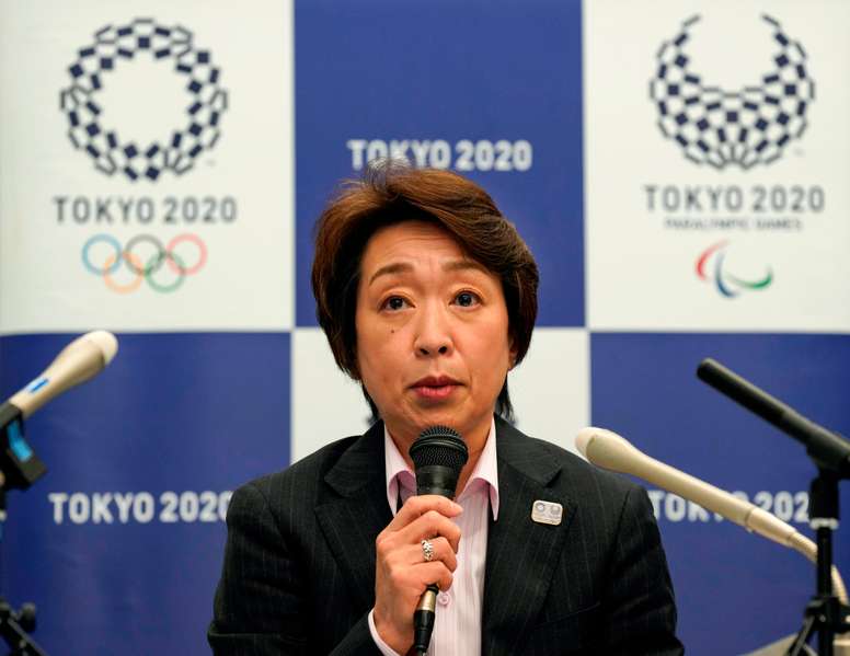 La presidenta del comité organizador de los Juegos Olímpicos y Paralímpicos de Tokio 2020, Seiko Hashimoto. EFE/EPA/KIMIMASA MAYAMA