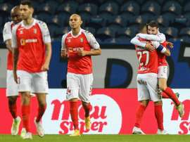 Abel Ruiz lanza al Braga a la final. EFE