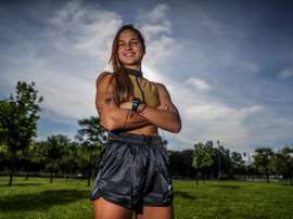 Deyna Castellanos se ha convertido en un reclamo. EFE