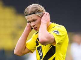 El gran nivel de Haaland le ha dejado mucho dinero al Borussia en contratos publicitarios. EFE