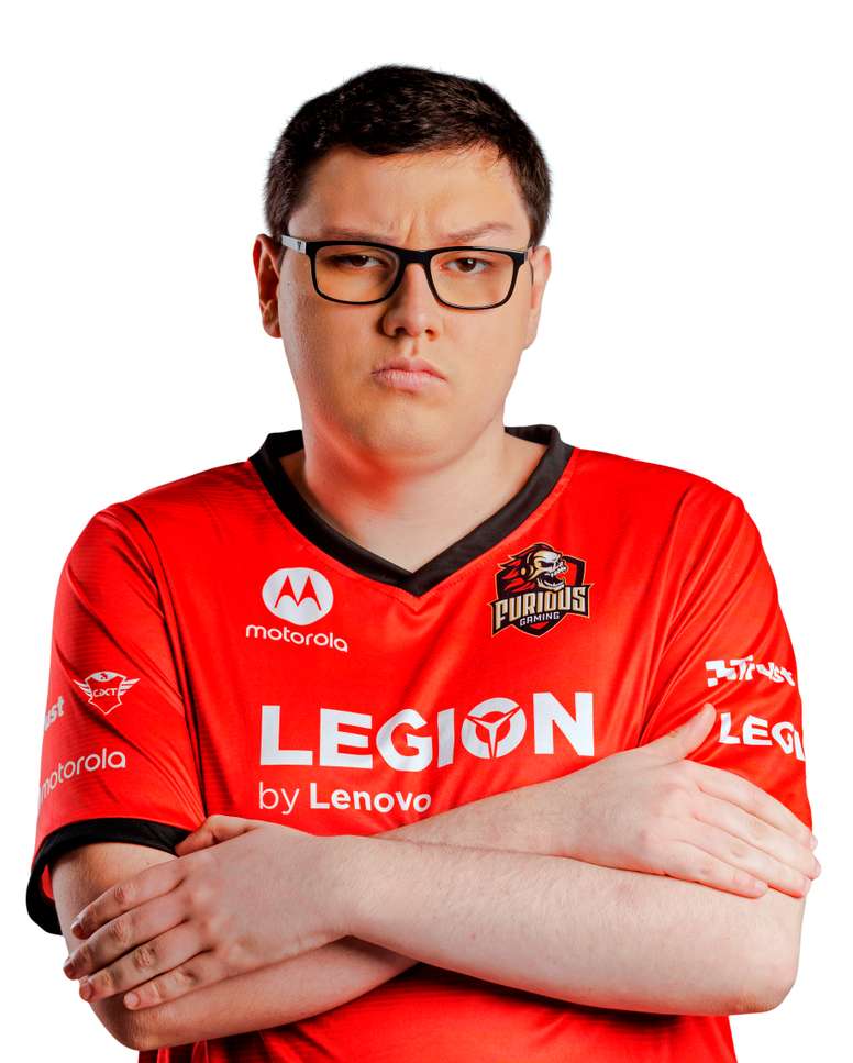 Fotografía cedida hoy, por Riot Games donde se muestra al costarricense Alejandro Baula Serrano, soporte de Furious Gaming, equipo líder de la Liga Latinoamérica de League of Legends. EFE/ Riot Games