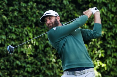En la imagen, el número uno del golf mundial, el estadounidense Dustin Johnson. EFE/Justin Lane/Archivo