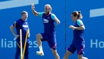 El Barça volvió al trabajo sin Mingueza ni Sergi Roberto