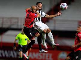 Atlético Goianiense y Libertad empataron a cero. EFE