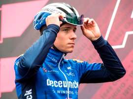 Salice (Italy), 24/05/2021.- Belgian rider Remco Evenepoel of Deceuninck vê Quick-EFE/EPA/LUCA ZENNARO/Archivo