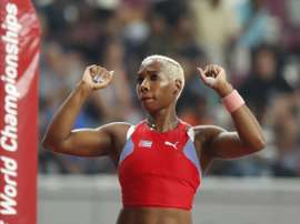 La atleta cubana Yarisley Silva. EFE/Lavandeira jr/Archivo