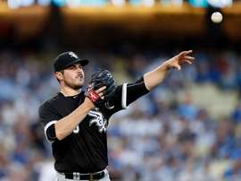 En la imagen, Carlos Rodon de los Medias Blancas. EFE/ PAUL BUCK/Archivo
