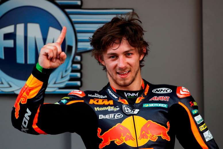 El piloto australiano de Moto2, Remy Gardner, del equipo RED BULL KTM AJO. EFE/Alejandro García/Archivo