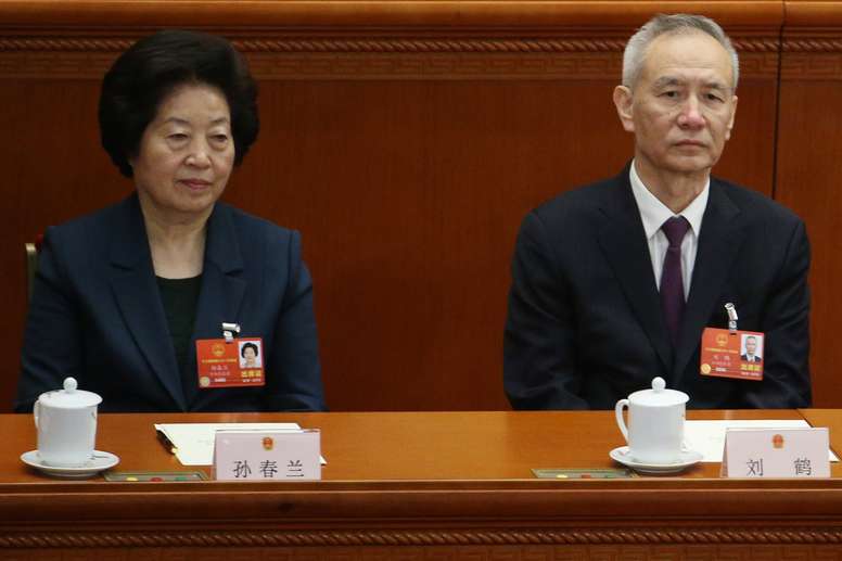 La viceprimera ministra china Sun Chunlan pidió este mes a los funcionarios de Shaanxi que pusieran en marcha chequeos continuos y burbujas cerradas anticovid para atletas, entrenadores y personal. EFE/EPA/WU HONG/Archivo