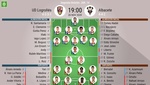 Así seguimos el directo del UD Logroñés - Albacete