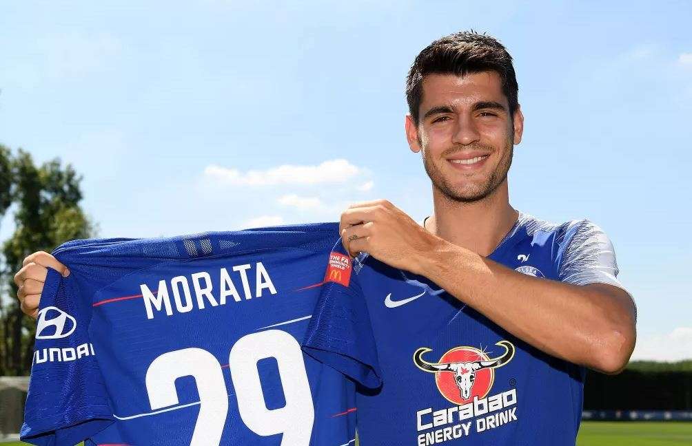 Alvaro Morata Shows Off New Tattoo Of Wife Besoccer