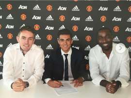 Armai Pigmal joined Man United from Spanish side Espanyol. United