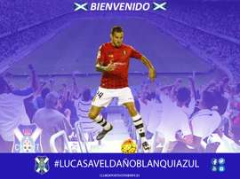 Aveldaño, nuevo jugador del Tenerife. CDTenerife