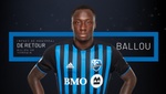 El Montreal Impact confirma el regreso definitivo de Ballou Tabla