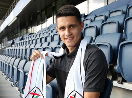 Kapustka has joined Leuven on a season-long loan. Twitter/OHLeuvren