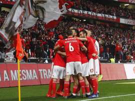 Les Aigles ont décimé Nacional. Twitter/SLBenfica_en