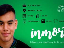 Carlos Rodríguez destaca por su gran visión de juego. Toledo