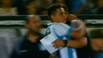 Lo celebró con rabia, se abrazó al entrenador... pero nunca fue gol