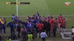 Esperpento en el Mineirao: marcó Boca, se armó una pelea y el VAR lo anuló