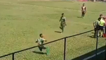 ¿El actor del año? ¡Un jugador fingió una agresión de la grada!