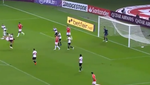 ¡Qué locura! Caio Vidal culminó la goleada con una chilena