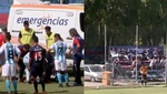 El partido más surrealista: se cayó una portería, se lesionó un jugador y se suspendió