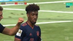 Coman, del piscinazo a dar la tranquilidad al Bayern