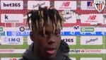 La euforia del debutante Nico: