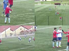 El Znamya Truda FC sigue disputando amistosos. Capturas/ZnamyaTrudaFC