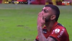 Gabigol se ganó la amarilla... ¡por mandar un beso al rival!