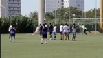 El hermano de Riquelme hizo homenaje a su apellido: ¡golazo de falta!
