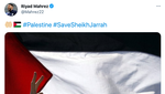 Argelia la tomó con Mahrez por su apoyo a Palestina