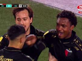 River perdió en casa ante Colón. Captura/FOXSports