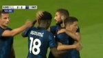 El Inter se la pega ante el Lugano en su primer amistoso