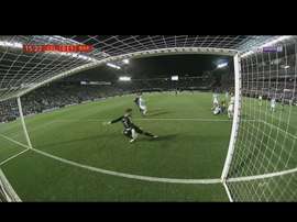 Arnáiz a ouvert le score face au Celta. beINSports