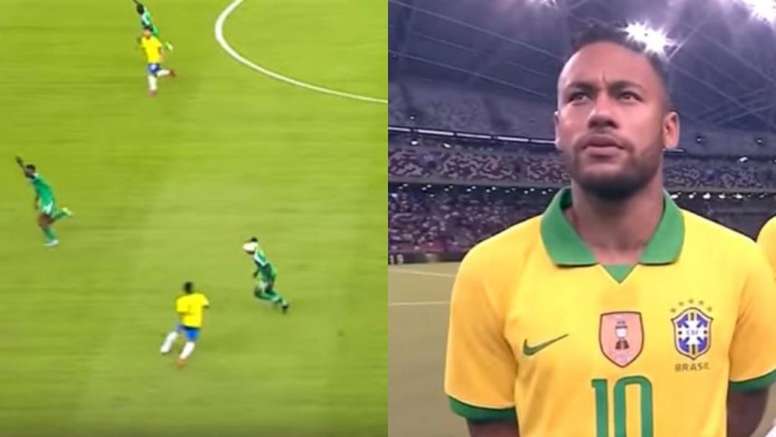 La última De Neymar Sombrerito Hacia Atrás Con El Exterior Besoccer