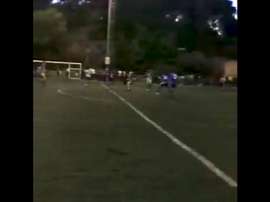 La chilena d'un amateur. Capture
