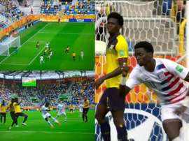 Tim Weah cazó el balón y lo alojó al fondo de las redes de Ochoa. DirectTV