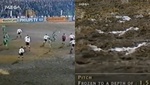 Cuando los cuartos de Champions fueron en un campo embarrado y congelado