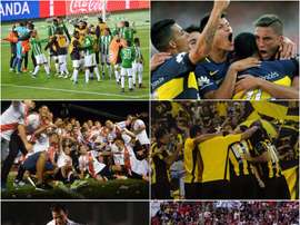 Choose between Atletico Nacional, Boca Juniors, River Plate, Penarol, Nacional and Olimpia. BeSoccer