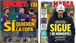 Portadas de la prensa deportiva del 22-01-21
