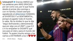 Suárez contestó a Leo:
