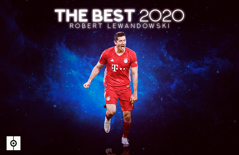 Robert Lewandowski Wins The Best 2020 Besoccer