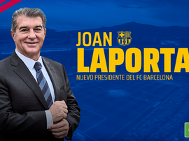 Joan Laporta, novo presidente do Barça. BeSoccer