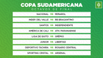 Así queda el cuadro final de la Sudamericana 2021